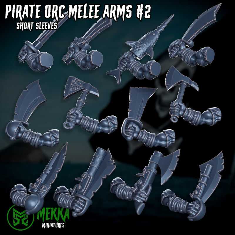 Pirate Orc Melee Arms