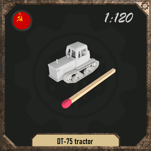 1/120 DT-75 tractor - Only-Games