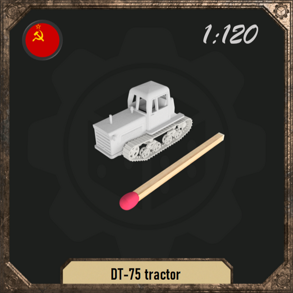 1/120 DT-75 tractor