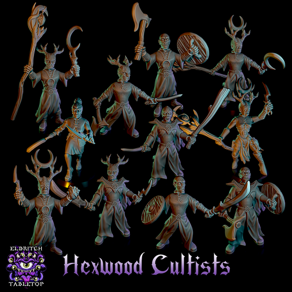 Hexwood Cultists - Only-Games