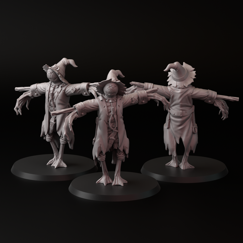 Scarecrows (3 Miniatures)