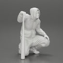 gangster homie in hoodie sitting holding a baseball bat - Only-Games