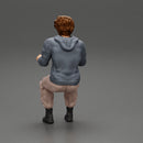 Man sitting on driver seat in car - Only-Games