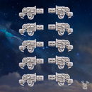 White Fangs Hunters Melt Pistols Set X10 - Only-Games