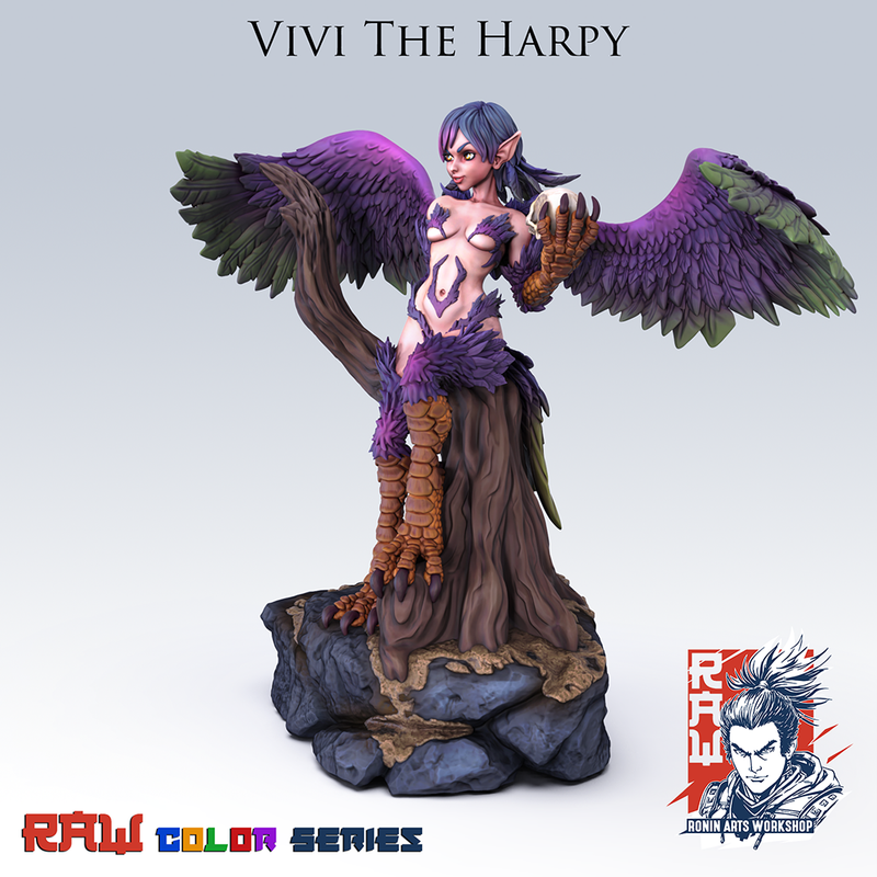 Vivi The Harpy - 35mm Color Version - Only-Games