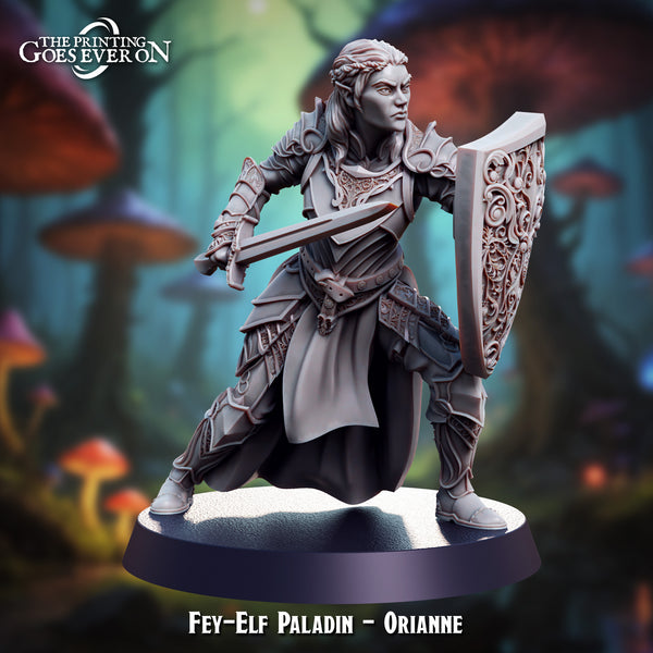 Fey-Elf Paladin - Orianne - Only-Games