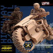 Cyberpunk - Chaser Unit pose 03 - Police Highway Patrol - Only-Games