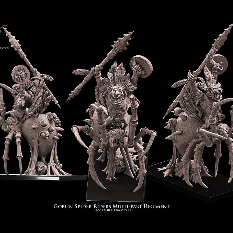 Goblin Spider riders multi-part regiment