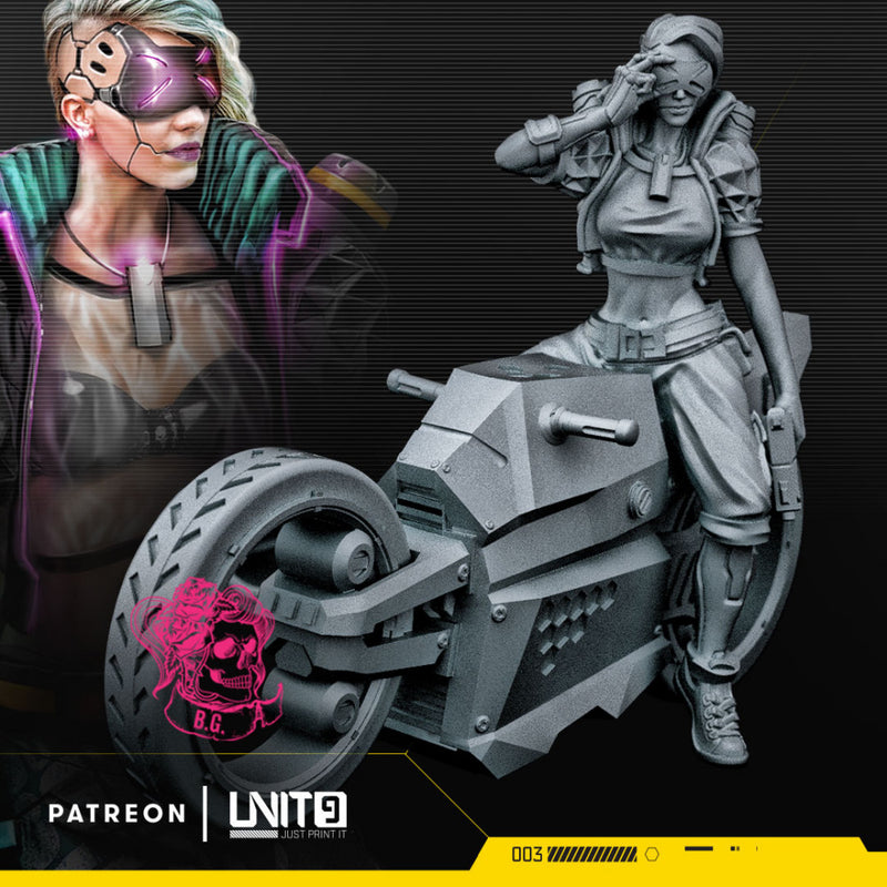 Cyberpunk models BUNDLE - Bomber Girls (November release)