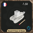 1/56 Renault Ft Poseur de Masque - Only-Games