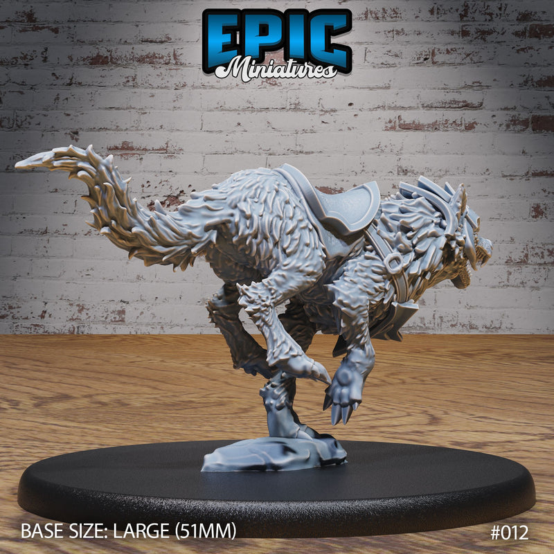 Orc Army Wolf Mount Running - Only-Games