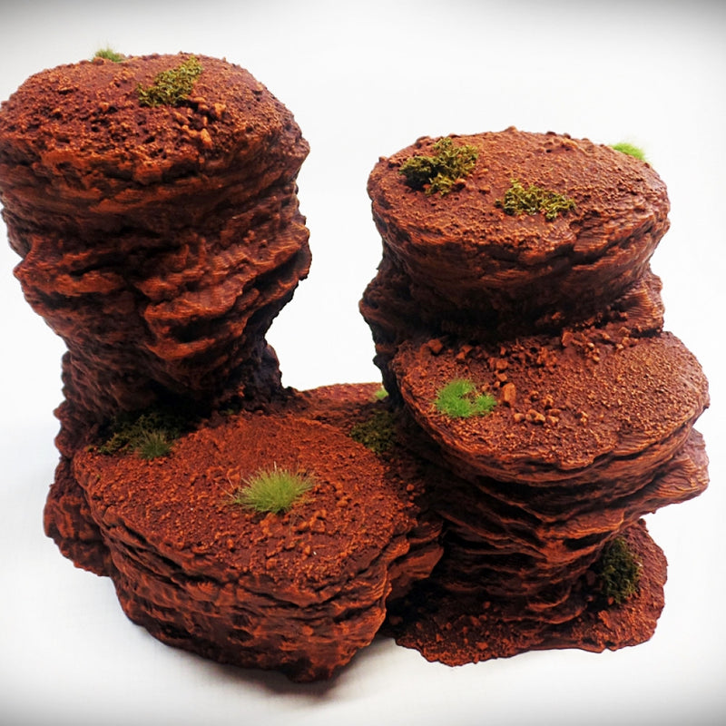 Double Spire A: Spires and Plateaus Terrain Set - Only-Games