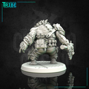 (L 0026) Male rhinoceros mutant post-apocalyptic with a big melè weapons - Only-Games