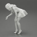 santa christmas  girl in hat and dress bend over - Only-Games