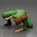 mechanic woman lying under the car - Only-Games