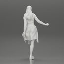 sexy girl standing in pantyhose mesh cap and shirt tied around her hips - Only-Games