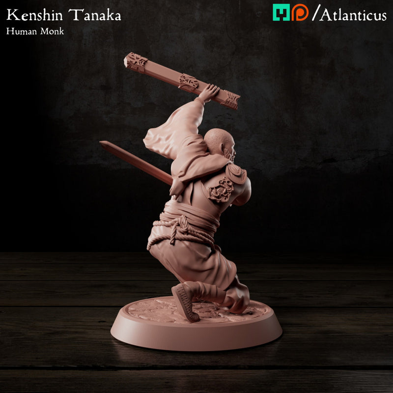 Kenshin Tanaka - Sword Kneeling - Only-Games