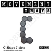 28mm Movement Trays for Tabletop Games | Wargaming | Full Range - Only-Games
