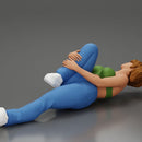 woman in bra lying on the floor touching her injured knee - Only-Games