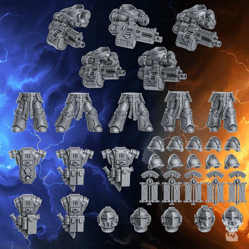 Millennium Wars Heavy Bolt Squad x5 - Only-Games