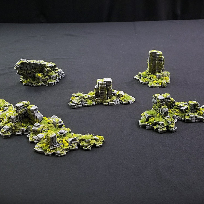 Rubble Pile Bundle: Ancient Ruins Terrain Set - Only-Games