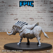 Dwarf Army Warthog Mount Rider Set - Only-Games