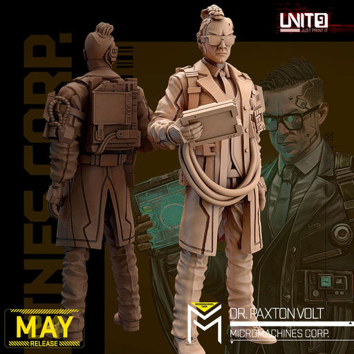 Cyberpunk - Dr. Paxton Volt - Micromachine Corp. - Only-Games