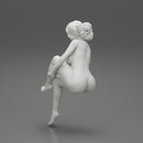 Naked sexy woman sitting - Only-Games