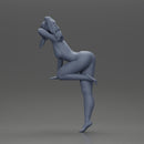 Naked girl leaning on the table - Only-Games