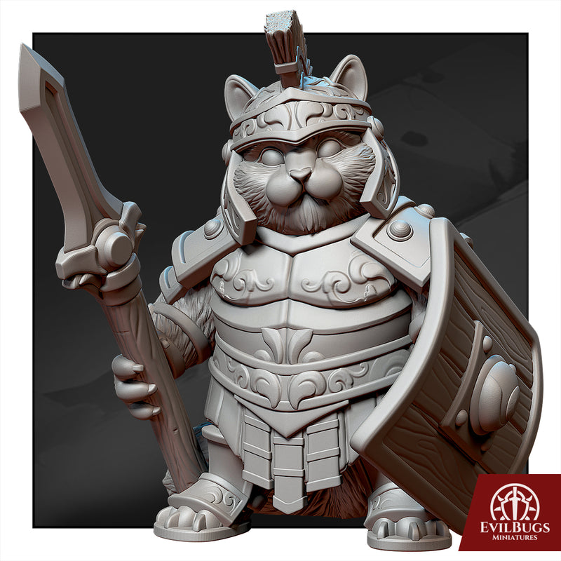 Spartacus Meowtus  28mm/32mm/54mm