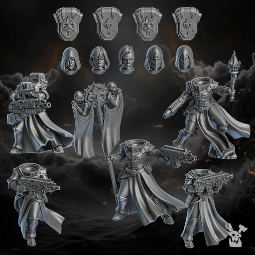 Sisters of Minor Guilt Squad x5 (heavy fusegun, pose 1) - Only-Games