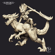 Tamaya, Princess on Raptor (AMAZONS! Kickstarter) - Only-Games