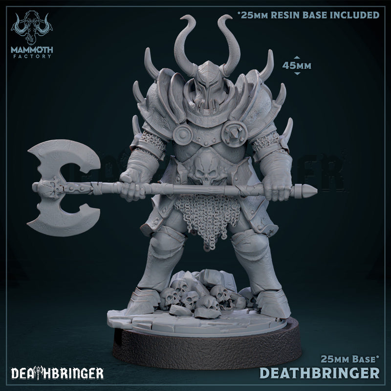 Deathbringer on Scenic Display Base or 25mm Resin Base - Only-Games