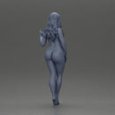 Naked Woman with long hair - Only-Games