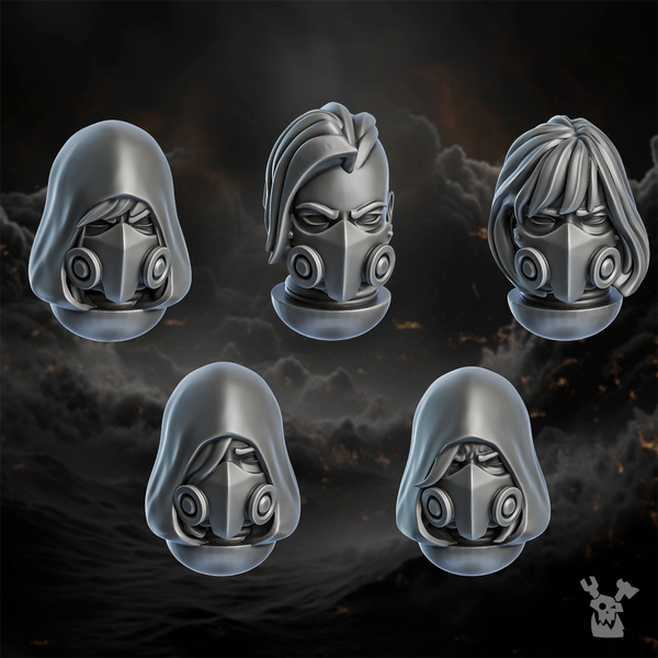 Retribution Angels Heads x5 - Only-Games