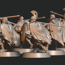 Ancient Greek Peltasta - Trathian Wolves - 32mm - Only-Games