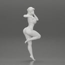 Sexy girl in bikini Leaning Against car - Only-Games