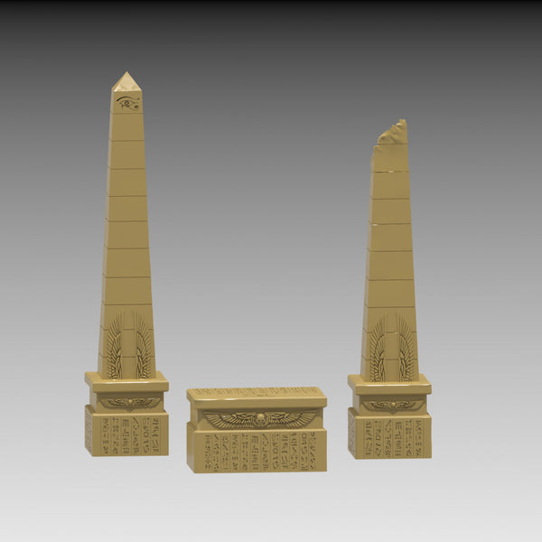 Tombs Obelisk set 10mm