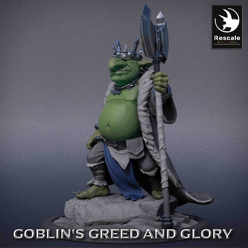 Goblin King Stand With Crown - Only-Games