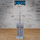 Dark Elf Siege Camp Fence Straight - Only-Games