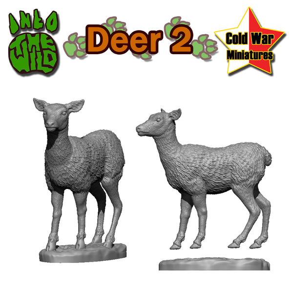 Deer- Doe/Hind and Fawn - Only-Games