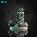 (0182) Male goblin bard musician with a big horn - Only-Games