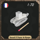 1/72 Renault Ft Poseur de Masque - Only-Games