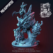 Maurut and Gaia - Necromancer and Stone Golem - Only-Games