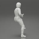 Biker man in helmet on a motorcycle stopped - Only-Games