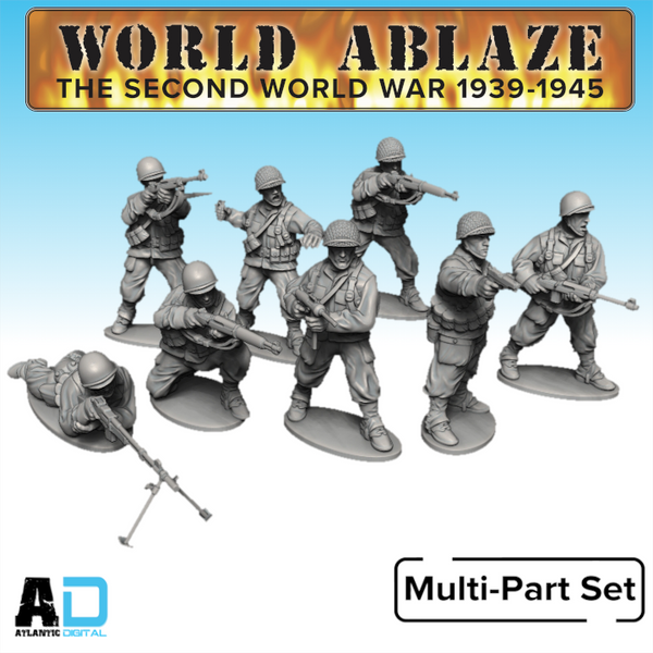 41st Armored Infantry Regiment - Puddle Bases - Only-Games