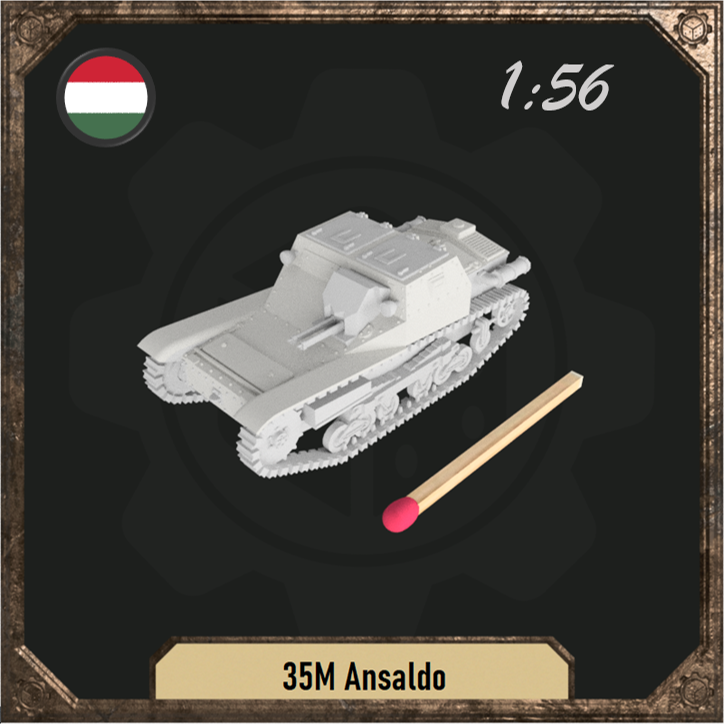 1/56 35M Ansaldo tankette