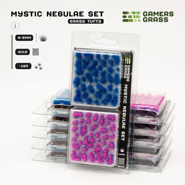 Mystic Nebulae Set - Grass Tuft set - Only-Games