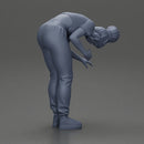 Girl standing behind her boyfriend, gently touching his face - Only-Games