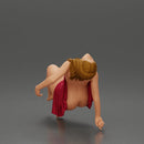 Sad man sitting pulls drowning girl from the ocean ( girl) - Only-Games